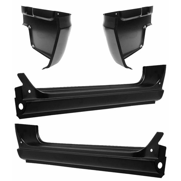 1967-1972 Chevy C/K Pickup Factory Style Outer Rocker Panels & Cab Corners Kit