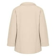 thumbnail image 7 of Niaviben Fuzzy Jackets for Women's Winter Jackets Warm Jackets for Women Zip Up Jackets for Women Fall Jacket Women Winter Jackets for Women Beige L, 7 of 7