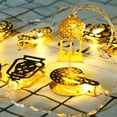 thumbnail image 1 of Lámpara Ramadan 10 LED Moon Star Light musulmán Eid Mubarak String Decor (blanco cálido) Ndcxsfigh Nuevos Originales, 1 of 9