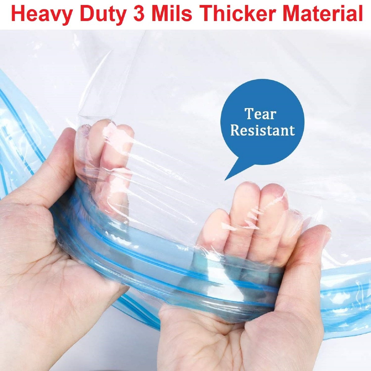9 Pack X5 Super Jumbo XL Giant Vacuum Sealed Plastic Storage Bag X4 Travel Bag Walmart