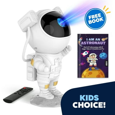 JEEXI Star Projector Galaxy Night Light - Astronaut Space Projector, Starry Nebula Ceiling LED Lamp with Timer and Remote, Kids Room Decor Aesthetic, Gifts for Christmas, Birthdays, Valentine's Day