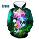 thumbnail image 3 of Sudadera con capucha con estampado 3D de plantas y hongos, divertida, de camuflaje, para hombre y mujer, ropa informal, ropa de calle, 3 of 5