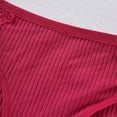 thumbnail image 6 of Fnooota Underwear Women, 100% Cotton Seamless High Waist Briefs Panties Breathable Light Stretchy Comfort Wine ,M, 6 of 7