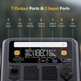thumbnail image 5 of VTOMAN 600W Portable Power Station,299Wh LiFePO4 Battery,Solar Generator for Heater,Home&Camping Backup,Power Outages,Rvs,Outdoors​(No Solar Panel), 5 of 12