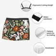 thumbnail image 6 of Kll Rabbits On Floral Men'S Cotton Boxer Briefs Underwear-Large, 6 of 9