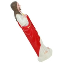 FONDOTIN Jesus Statue Plastic 1Set 5.7x2.2x1.4in