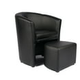 thumbnail image 5 of Porthos Home Abella Accent Club Chair With Foot Stool, PU Leather, 5 of 10