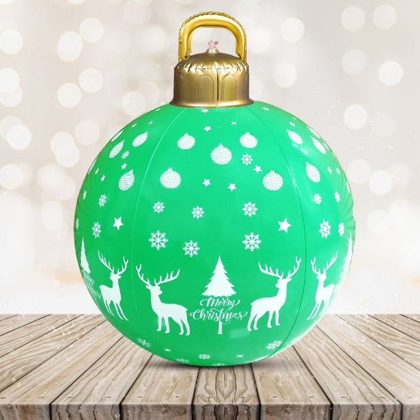 Ganfancp Hinchables de Navidad para Exterior Hinchables de Navidad Adornos para El Árbol de Navidad Liquidación 1X Globo