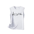 thumbnail image 3 of GaThRRgYP Going Out Tops for Women,Women's Summer Tank Tops,Womens Tank Tops Independence Day Graphic Tank Tops Summer Loose Tanks Music Vacation Tank White L, 3 of 4