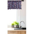thumbnail image 3 of Ambesonne Dessert Window Valance, Rain Cupcakes, 54" X 18", Multicolor, 3 of 3