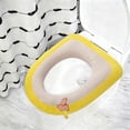 thumbnail image 5 of COM1950s All Season Soft Padded Toilet Seat Cushion,Thickened Comfort Washable Toilet Cover,Universal Waterproof Bathroom Seat Cushion with Zipper, 5 of 9