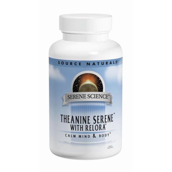Source Naturals Theanine Serene with Relora Tablets, 30 Ct