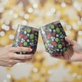 thumbnail image 2 of 12oz Stemless Wine Tumblers Strawberry Plants Fruit Leaf Flower Vacuum Insulated Stainless Steel Travel Tumbler Cups Mug with Lid and Straw for Champaign,Cocktail,Beer with Cleaning Brush, 2 of 5