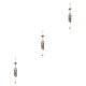 thumbnail image 5 of Campanilla de viento Naiovety Tubos de metal Adorno colgante Patrón de pavo real CBP264916, 5 of 6