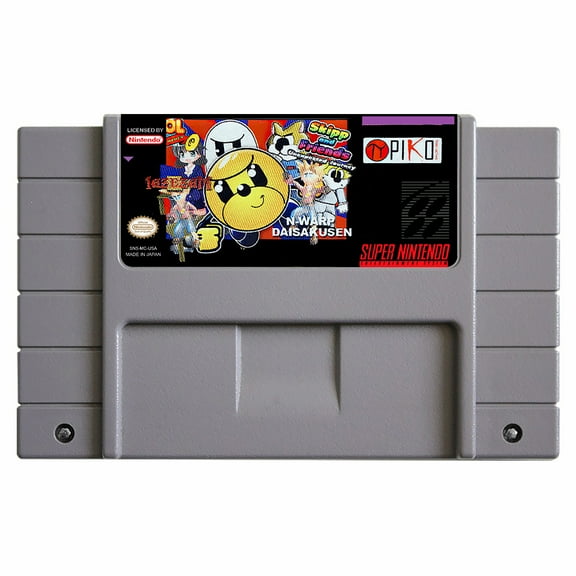 SNES Games Cartridge Skipp and Friends