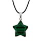 thumbnail image 4 of Collar de cuerda de cuero con diseño de estrella para clavícula, ideal como regalo de cumpleaños o fiesta., 4 of 5
