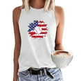 thumbnail image 2 of Birdeem Womens Sleeveless Top V-Neck Pullover Printing Vest, 2 of 5