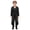 Black, variant on Kids Fake Two Piece Tailcoat Retro Gold Buttons Solid Color Victorian Jacket Black 6