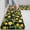 Lemon Black, variant on Anti Fatigue Kitchen Mat for Floor Set of 2 Sunflower Comfort Mats Cushioned Non Slip Waterproof Kitchen Rugs Standing Kitchen Mats for Floor House Sink Office