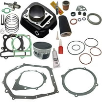 Top Notch Parts Yamaha Wolverine 350 Cylinder Piston Gasket Air Oil Filter Top End Kit Set 2006-2009