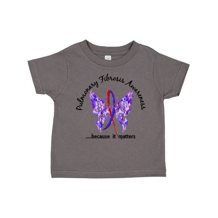 

Inktastic Pulmonary Fibrosis Butterfly 6.1 Gift Toddler Boy Girl T-Shirt