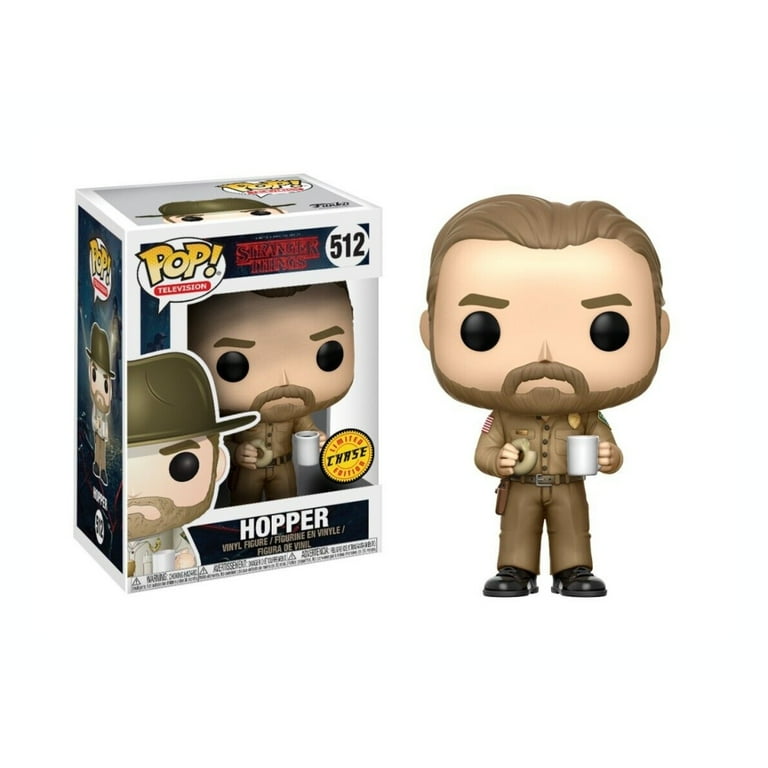 Funko Pop! Stranger Things Hopper #512 Chase Variant - Walmart.com