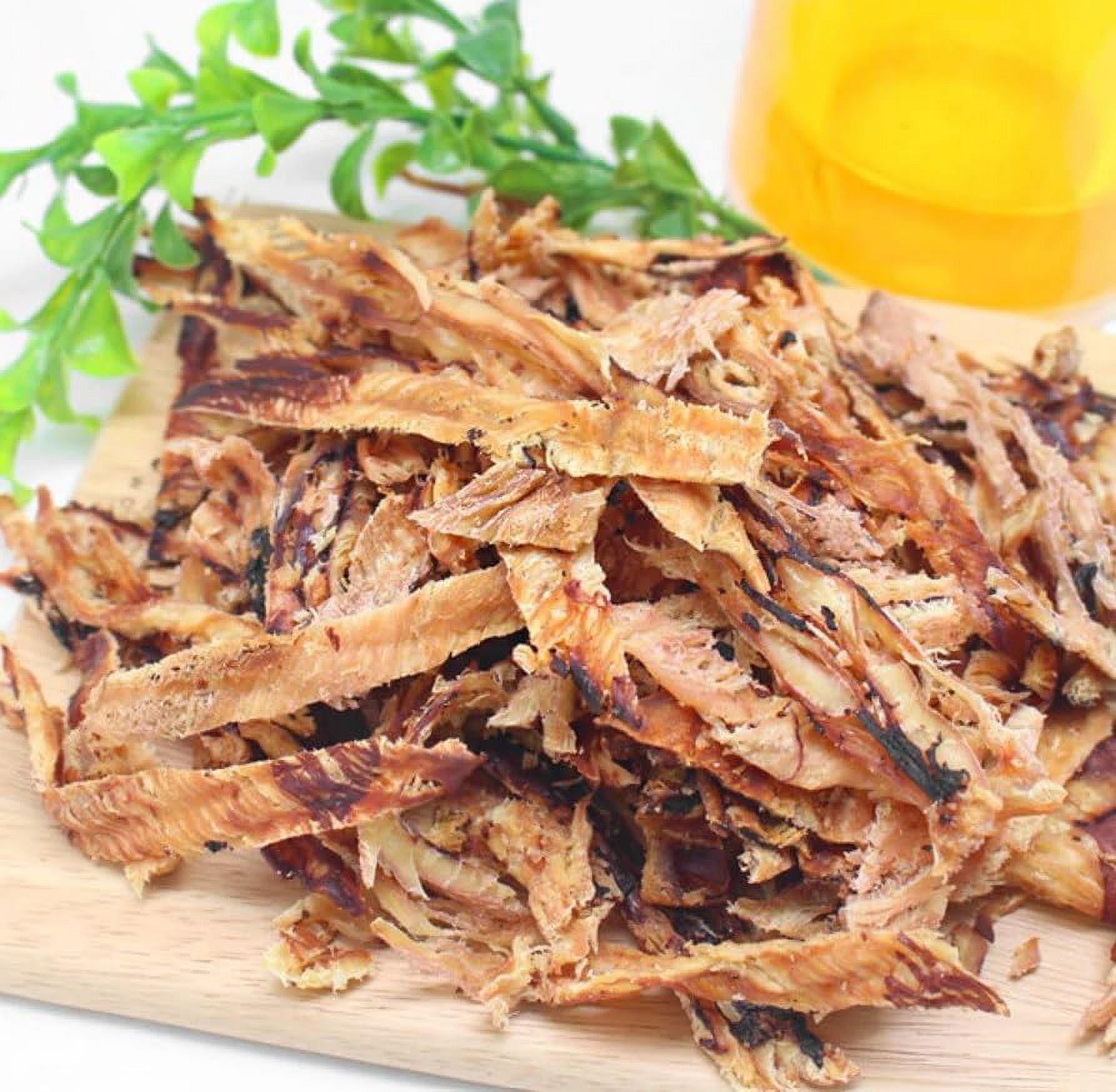 Savory Dried Squid Snack [9.17oz Bag] – Sliced Grilled Squid Jerky for Adults & Kids – 11g Protein Per Serving – Perfect for Snacking – Resealable Bag – Korean Snacks by Gangwon Export