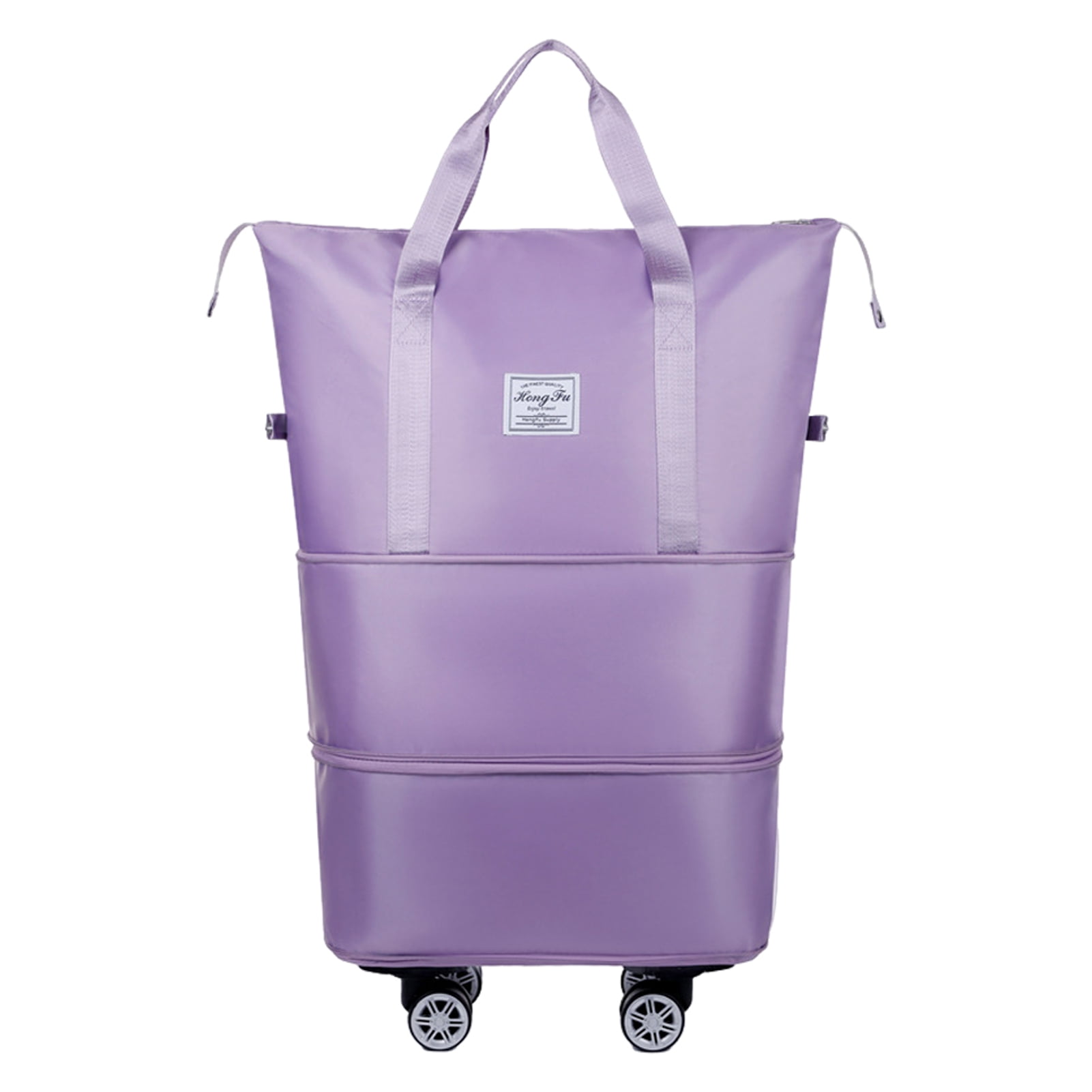 Callipe Duffel Bag Suitcase Expandable Design Waterproof Tear-Resistant Multiple Compartments Large Capacity Versatile Luggage Bag with Wheels