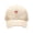 Beige, variant on Yihuala Fashion Heart Pattern Baseball Cap Adjustable Size Women Sunproof Snapbacks Hat For Teens Hiking Running Daily Use