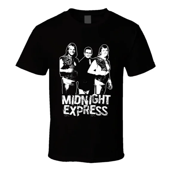 Midnight Express Retro Legends Of Wrestling Tag Team T Shirt