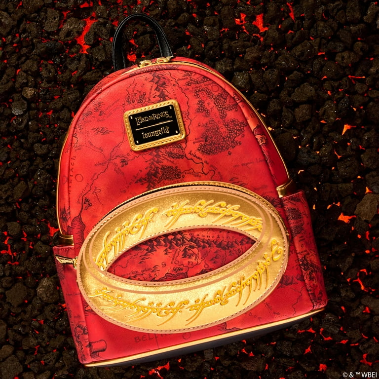 ★LOUNGEFLY★ロード オブ ザ リング The One Ring リュック Loungefly Lord of the Rings The One Ring Glow Mini Backpack