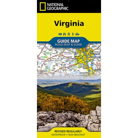 Virginia: guidemap road map & travel guide (other): 9781597750608