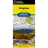 Virginia: guidemap road map & travel guide (other): 9781597750608