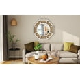 thumbnail image 5 of Rattan Wall Mirror Handmade Boho Rattan Round Rattan Mirror with Wooden Framed for Wall Decor  Living Room, Entryway, 5 of 6