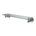 thumbnail image 4 of Elements Of Design EBA1759C 20" Wall Mounted Glass Shelf From The New Orleans Collection -, 4 of 6