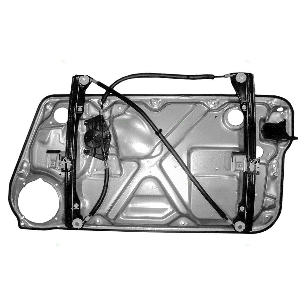 Drivers Front Window Lift Regulator With Interior Door Panel Departments