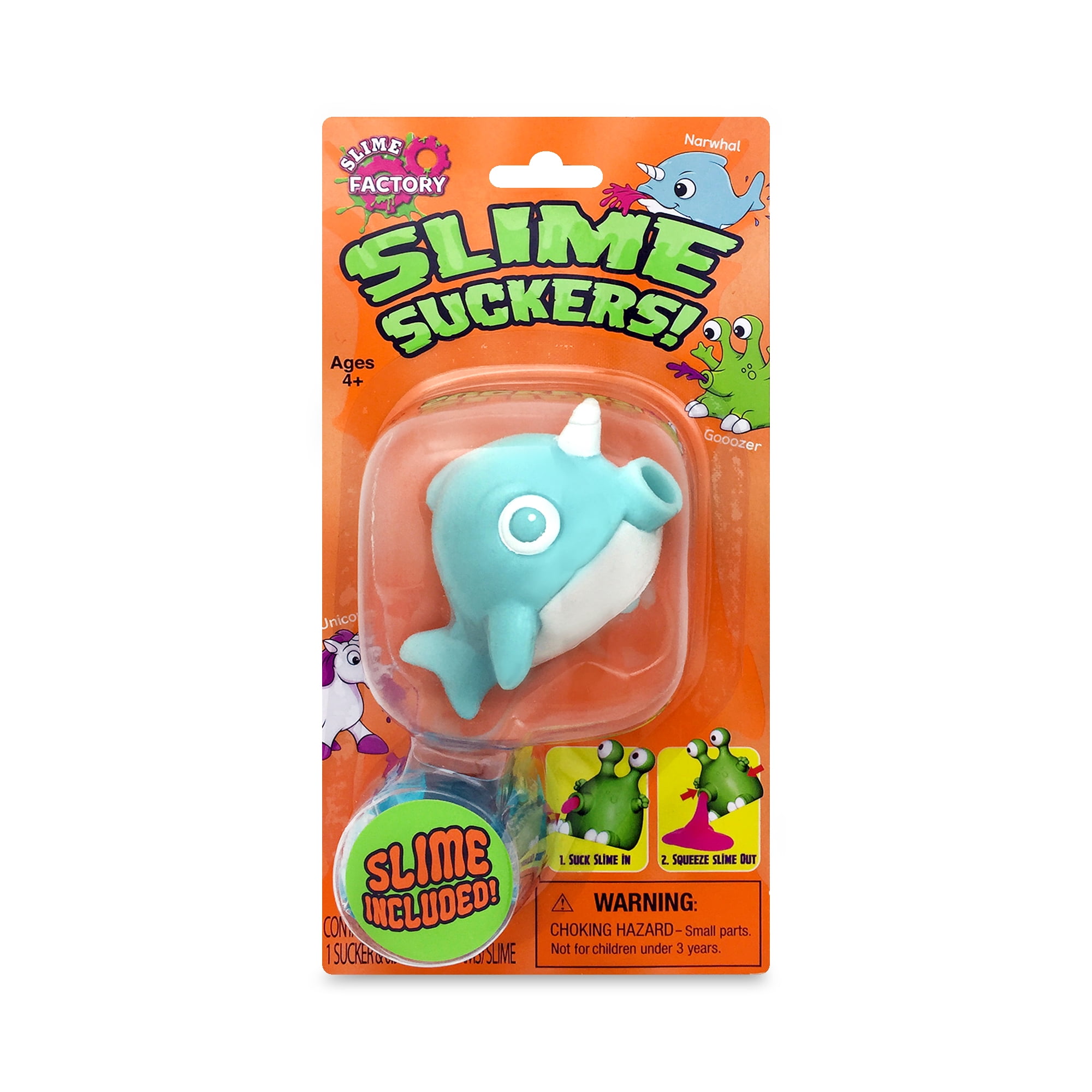 Magic Time Slime Sucker, Squeeze and Squash, 3 Pack - Walmart.com