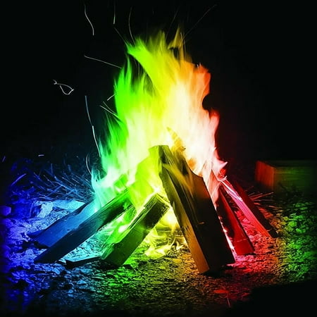 

Colorful Flame Changing Powder Create Colorful Flames for Fire Outdoor Fireplace Festival Supplies Indoor Outdoor Holiday Trips Vacation Travel Summer Beach Party Casual Essential 30g/bag