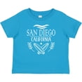 thumbnail image 3 of Inktastic San Diego California Cute Surfing Boys or Girls Baby T-Shirt, 3 of 5