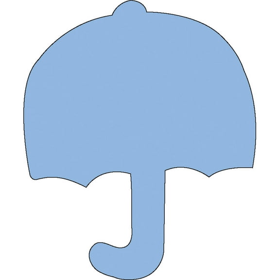 SHAPES ETC. Sticky Shape Notepad - Umbrella