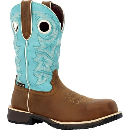 

Rocky Rosemary Women’s Waterproof Composite Toe Western Boot Size 10(M)
