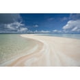 thumbnail image 2 of French Polynesia  Tahiti  Rangiroa  Pink Sands Beach. Poster Print, 2 of 2
