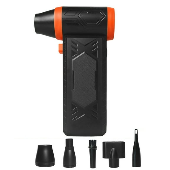 Electric Air Duster Rechargeable Air Blower Strong Wind 150g Thrust Air Pressure for Car Cleaning Snow Blower