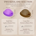 thumbnail image 2 of Reusable Menstrual Disc - Soft & Comfortable, Leakproof Menstrual Cup Alternative - Set of 2 (Large & Small Sizes), 2 of 8
