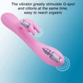 thumbnail image 2 of Vibrador de doble motor Estimulador de clítoris punto G Masajeador de vagina de silicona 16 TFixol productos vivos, 2 of 7