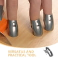 thumbnail image 3 of KAKOWELY kitchen hand protectors 4pcs Finger Protectors Vegetable Cutting Protection Guards Nuts Peeling Finger Guard Household Kitchen Cutting Protection Tools, 3 of 4