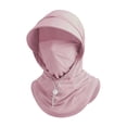thumbnail image 3 of Pasamontañas para motocicleta, cómodo gorro con protección solar Rosa, 3 of 9