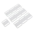 thumbnail image 6 of 10 Sets Bra Clip Clickers Front Closure Buckle CLIPS - White, 33 x 32mm, 6 of 7