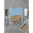 thumbnail image 3 of Love In Our Hearts. T-Shirt Men -Smartprints Designs, Male 4X-Large, 3 of 4