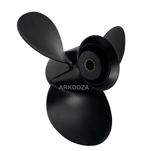 Boat Propeller 10.3X13 for JOHNSON Outboard 3 Blades Aluminum 14 Tooth 10 3/8X13